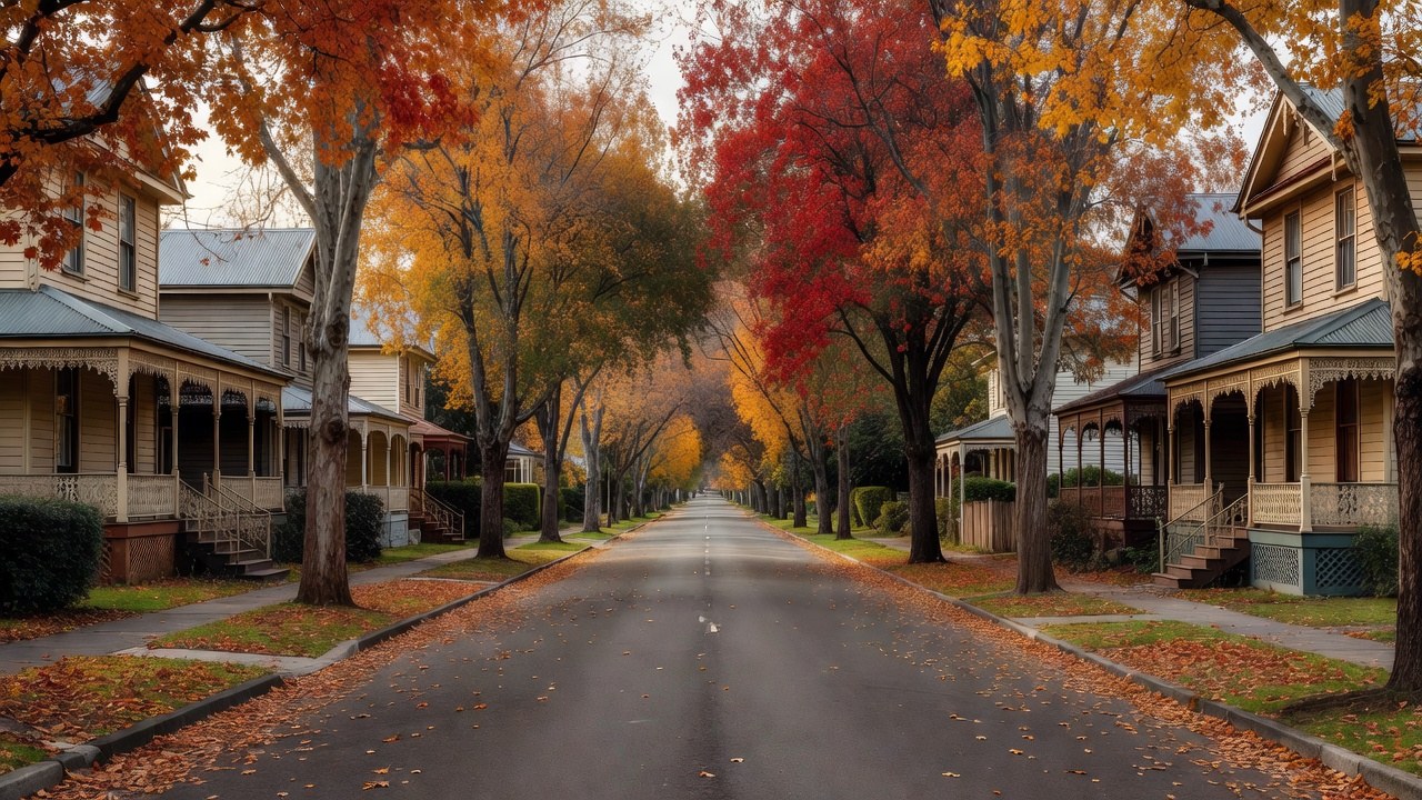 An established Geelong street of period homes